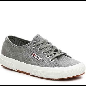 ☀️ Cotu Classic Gray Canvas Superga Sneakers ❤️